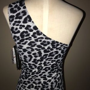 Michael Kors One Shoulder Swimsuit NWT Size 12